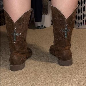 Roper cowgirl cross boots